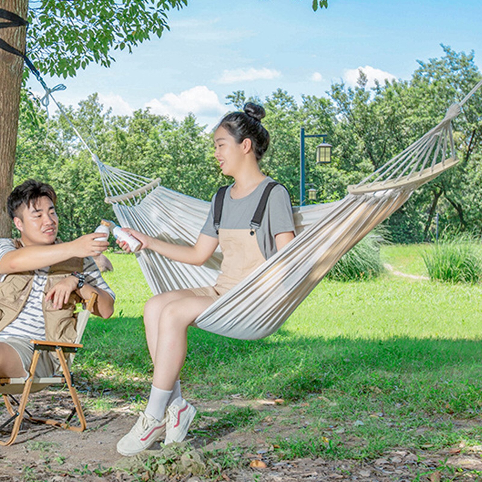 Cheap Goat Tents Double Hammock Camping Hammock Outside Garden Yard Outdoor Hammocks Hangings Swing Hammock Kids Hammock Hammocks For Outside   